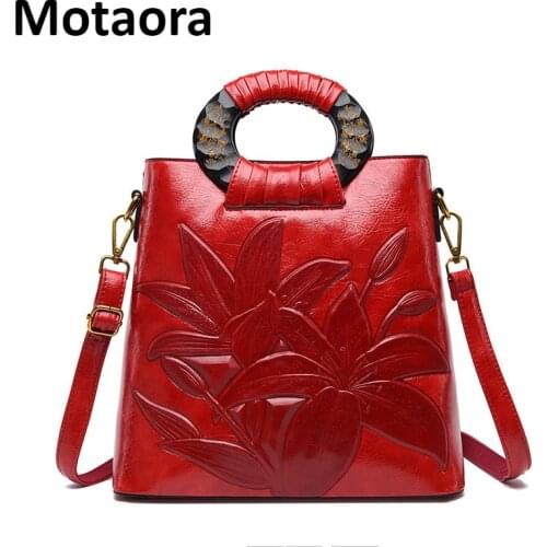 Motaora Red Women's Bags
