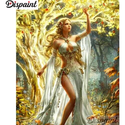 Dispaint Full Square/Round Drill 5D DIY Diamond Painting "Cartoon princess" Embroidery Cross Stitch 3D Home Decor A10784