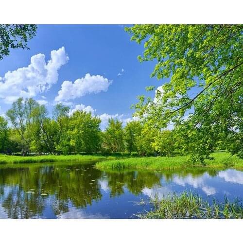 New 5D Diamond Embroidery landscape DIY Diamond Painting Full Square 5D Diamond Mosaic Wall stickers Decoration Paintings FZ764