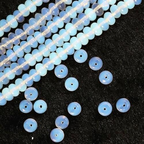 Opal Stone Crystal Abacus Beads Hot Sell Fashion 5X8mm New Fashion Women Elegant Diy Jewelry Loose Beads 15 Inches B266