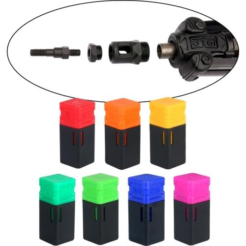 M12 Assorted Rivet Nut Gun Mandrel and Nose Piece Riveter Tip Metric Replacement Riveter Gun Part Threaded Mandrel