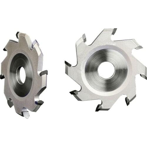 Slot Cutter for Woodworking Aluminum plate for spindle Machine 90Deg V Style Thickness 8.0mm 8 flutes
