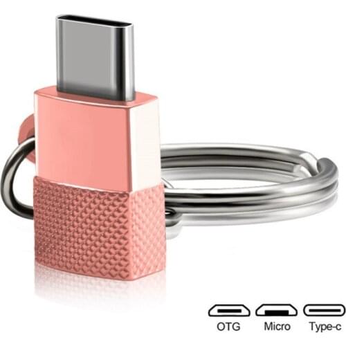 Type-C OTG Type-C Male To Micro USB Fenale Adapter Converter For Android Phone Micro USB OTG Charger USB Adapter YS-175