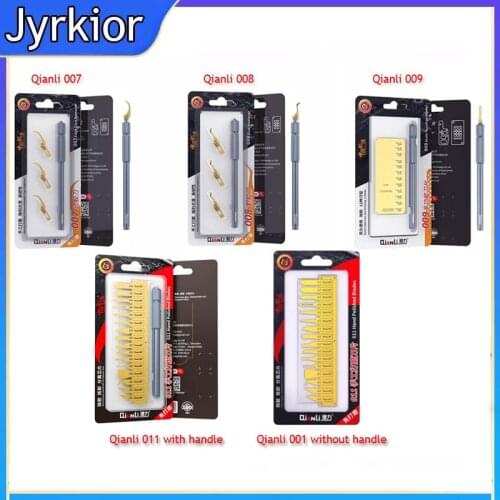 Qianli Tools 007/008/009 Multi-Function CPU IC Glue Clean Thin Cold Blade Motherboard BGA Maintance Scraping Pry Knife Tools