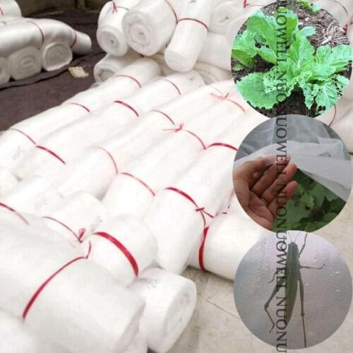 Width:5m 50m/Pack Greenhouse Anti Insect Nets Garden Pest Control NetsFruit Vegetable Protection Care Cover Garden Neting