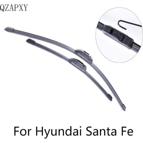 QZAPXY Wipers Blade For Hyundai Santa Fe from 2000 2001 2002 2003 2004 2005 to 2017 Windscreen wiper Wholesale Car Accessories
