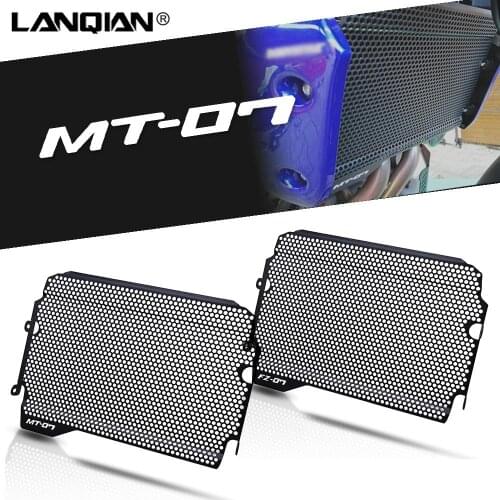Motorcycle Aluminum Radiator Grille Guard Cover Parts For Yamaha MT07 FZ07 FZ 07 MT 07 FZ-07 MT-07 2018 2019 2020 Accessories