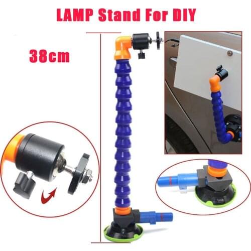 3 Inch Heavy Duty Hand Pump Suction Cup With 360 Degree Flexible Stand For DIY Lamp
