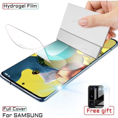 Hydrogel Film For Samsung Galaxy A51 A50 A71 A41 Screen Protector 0n For Samsung A10 A20 A30 A20E A40 A60 A70 A80 A90 Not Glass