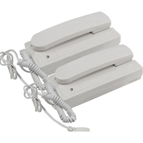 Non Visible Doorbell Wired Two-way Phone Intercom a Pair Directional Calling