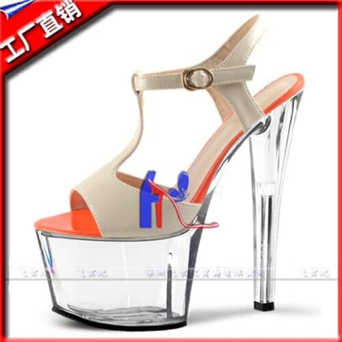 Sexy high-heeled sandals 2016 new classic summer female platform sandals fashion crystal