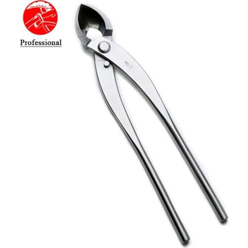 Professional grade 280 mm branch cutter straight edge cutter 4Cr13MoV Alloy Steel bonsai tools made by TianBonsai