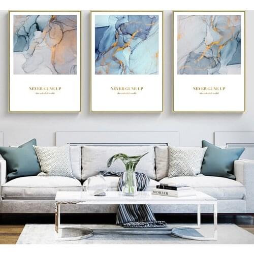 Modern Home Decor Abstract Art Pictures Wall Art Canvas Painting Posters and Prints Wall Pictures for Living Room Decoration