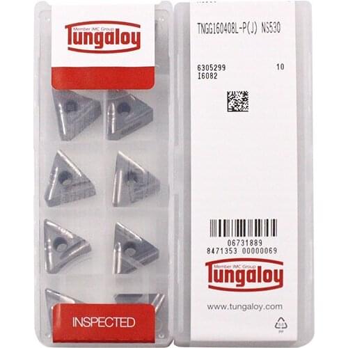 TNGG160408L-P NS530 100% Original TUNGALOY carbide insert with the best quality 10pcs/lot free shipping