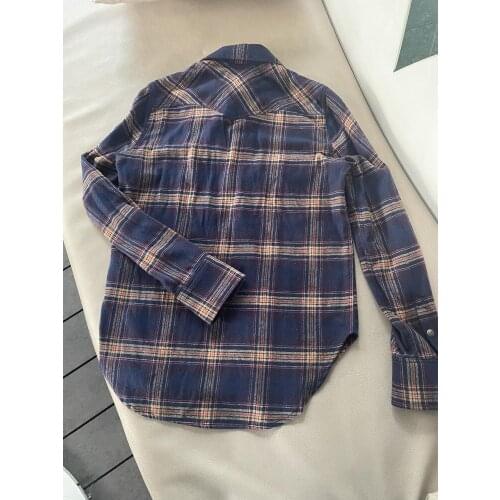 Блузки в клетку ZHUOLIN China At AliExpress