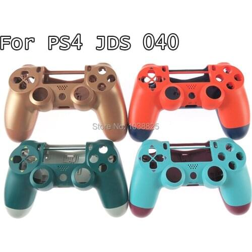10pcs For playstation 4 4.0 OEM Housing Shell Cover Button Kits Replacement for PS4 Pro Slim 4.0 JDS040 JDM 040 Controller