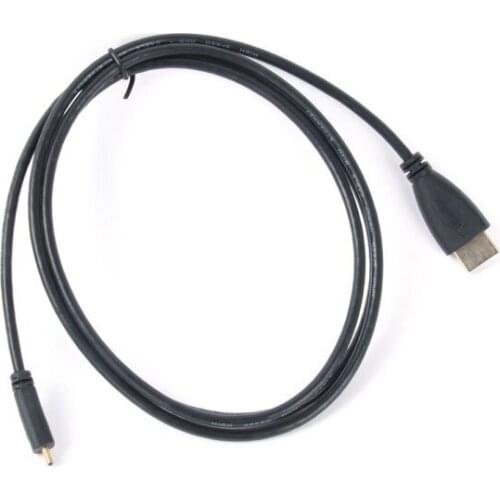 100pcs 5M Micro HDMI to HDMI Male Adapter Converter Cable for tablet pc tv 1080p 4K For XBOX 360