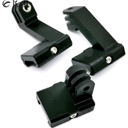 20mm Mini Rail Mount Base Side Adapter 3D Printing PLA for DJI Osmo Action for GoPro Hero 8 7 6 5 SJcam YI EKEN Sports Camera