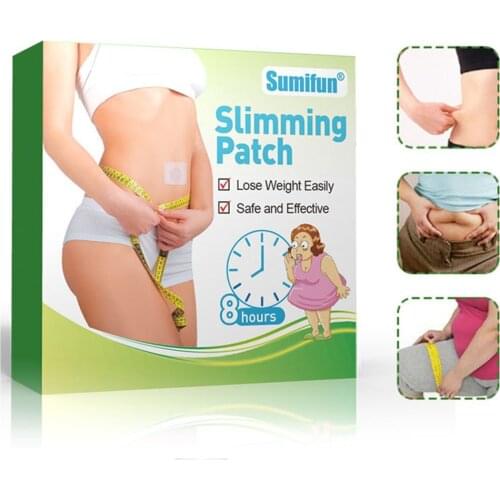 20pcs/box Natural Chinese Medicine Slimming Paste Sticker Belly Patch Potent Fat Burning Slimming Weight Losing Patch