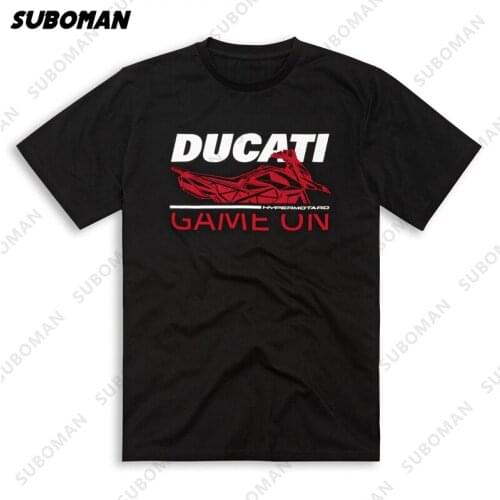 2021 DUCATI team Motorcycle Jersey MTB Downhill Enduro Mountain Bike Clothing BMX Maillot Ciclismo mens Quick Drying Jersey
