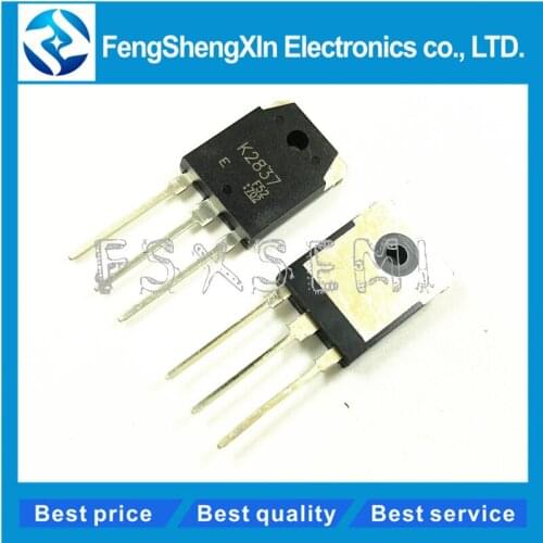 5pcs/lot K2837 2SK2837 TO-247 Silicon N Channel MOS Type Chopper Regulator TO-3P