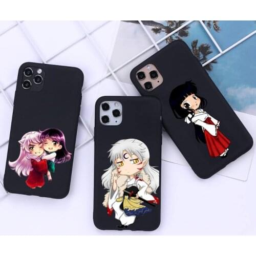 Hot Anime Inuyasha Higurashi Phone Case for iphone 12 11 Pro Mini XS MAX 8 7 6 6S Plus X 5S SE 2020 XR cover