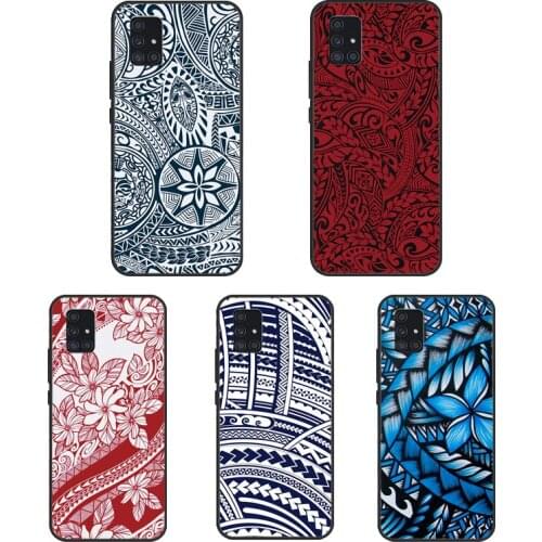 Maori Polynesian Samoan Tribal For Samsung A51 A31 A11 A20e A21S Case For Galaxy A71 A10 A40 A30S M21 M31 A70 A50 Cover