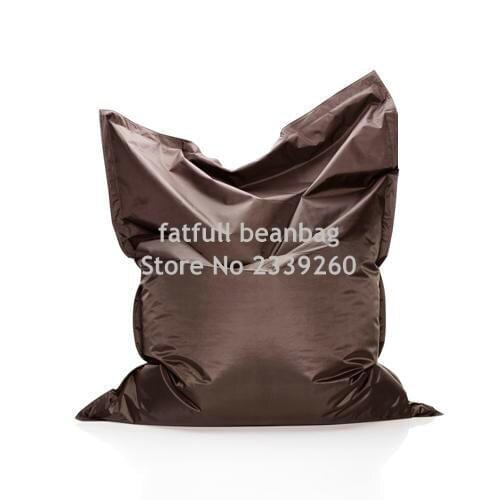 Cover only No Filler - Brown Color outdoor bean bag chair - home furniture - beanbag sofa beds without stuffings beans