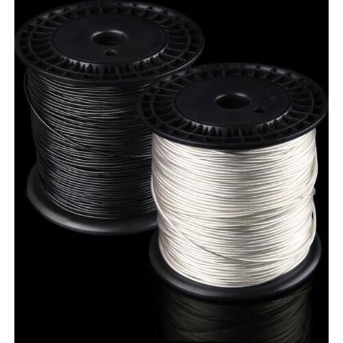 D63 OCC Cable 25AWG 5N OCC Silver with OCC Silver-Plated Copper Shielding Upgrade Earphone Cable DIY Bulk Wire