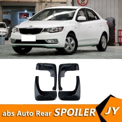 For Kia Forte 2014-2017 Mudflaps Splash Guards Front With the color and rear Mud Flap Mudguards Fender Modified special