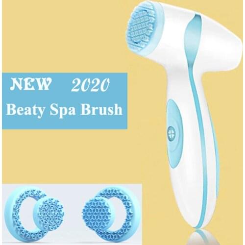 Dropshipping Electric Facial Cleansing Brush Sonic Pore Cleaner Skin Care Massager Face Lift