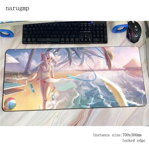 Seraph of the End padmouse gaming mousepad big game 70x30cm mouse pad gamer computer Halloween Gift desk mat notbook mousemat pc