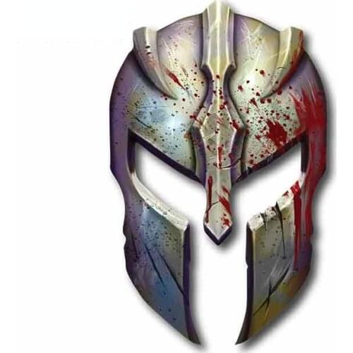 Creative Molon Labe Spartan Helmet Fine Decal Funny Car Stickers Cover Scratches Waterproof Anti-UV Anime JDM DIY Vinyl Car Wrap