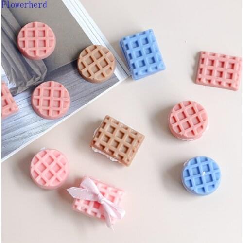 Multi-hole Rectangular Round Pastry Baking Cookie Mold Diy Scented Candle Silicone Mold Resin Molds Cake Decoration Accessories