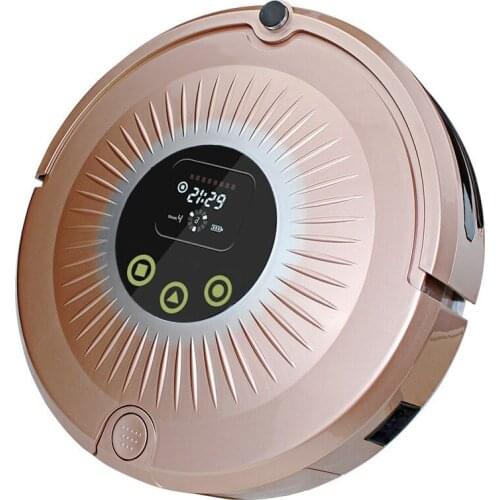 Newest sunflower Auto Rechargeable 1200PA Suction Wet Dry Mop Robot Cleaner