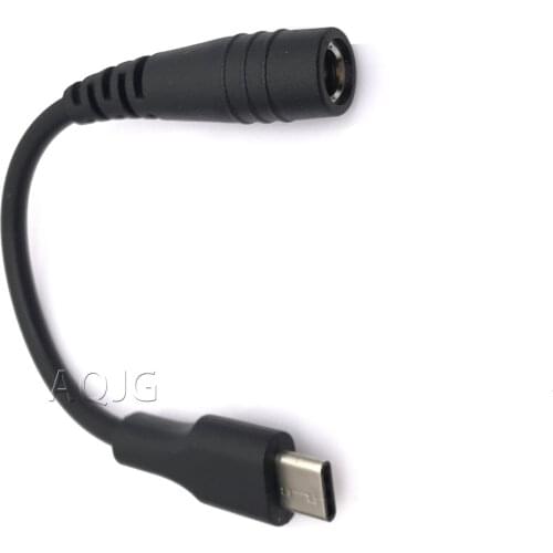 DC Type-c female to 5.5*2.1 female Cables 5521 Power Jack DC Power Conector 5.5x2.1 adapter USB Type C Converter