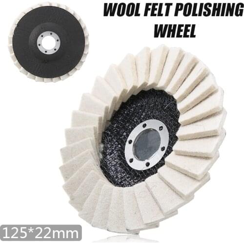 125mm 5" Polishing Wheel Angle Grinder Buffing Metal for Boat Car Polish Buffer Drill Wheel Polisher Tools Parts