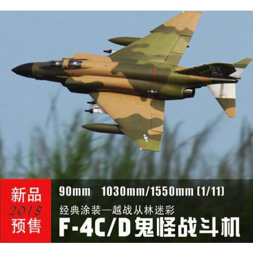 Electric Remote Control Freewing F4 90mm RC EDF Jet Model Outdoor Toy PNP