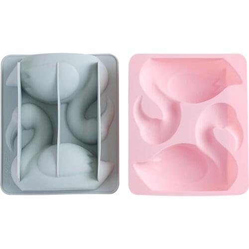 Silicone Mold Large Flamingo Non Stick Candle Chocolate Cake Jelly Fondant Decoration Soap Mould Confectionery Baking Supplies