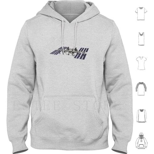 Station Hoodies Iss Station Science Physics Chemistry Maths Station Orbit Leo