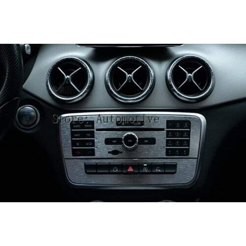 Interior Center Console Button Cover Trim For Benz A-Class W176 2013-2015 B-Class W246 2012-2015