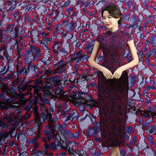 High quality African lace fabric French tulle lace fabric for women wedding dress cushion cover curtain patchwork by meter