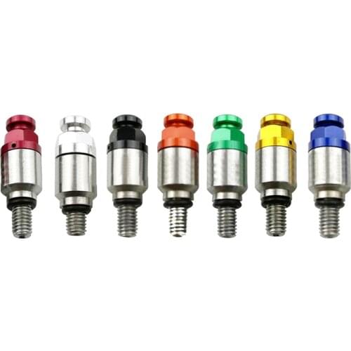 1pcs M4x0.7mm M5x0.8mm Motorcycle Screw Fork Bleeder Relief Valve Fork Relief Valve Front Inverted Shock Absorber Deflation