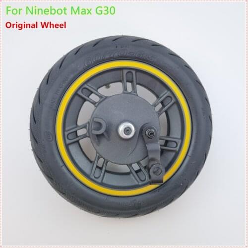 10 Inch Front Wheel Hub With 60 / 70-6.5 Vacuum Tire Fittings For Original Ninebot Max G30 Kickcooter Scooter Repair Accessories
