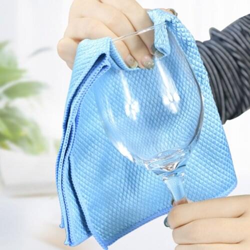 3pcs/lot Soft Microfiber Cleaning Towel Household Kitchen Absorbable Glass Kitchen Cleaning Cloth Car Dish Towel Window Clean-30