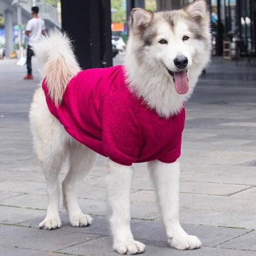 3XL-7XL Dog Clothes Large Dogs Coat Jacket Two-legged Pet Coat Dog Long-sleeved Sweater for Big Dogs Puppy Outfit Pet Clothes