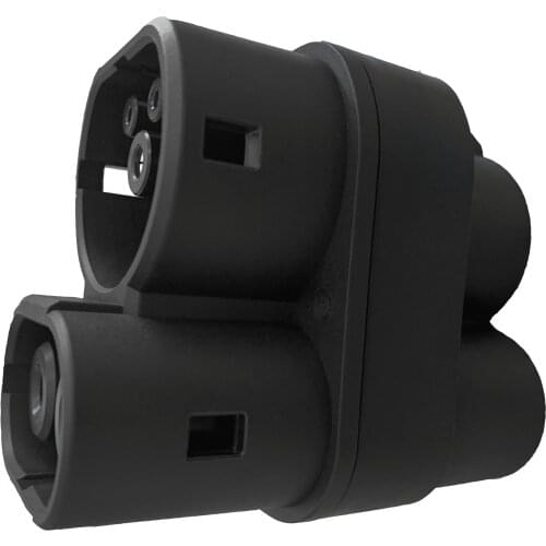 CCS combo1 to CCS combo2 adaptor , combo1 socket tocombo2 female plug, charge European car at a American station