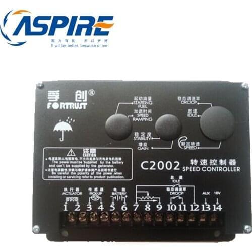 Free Shipping C2002 SPEED CONTROLLER Generator accessories speed controller governor speed control board