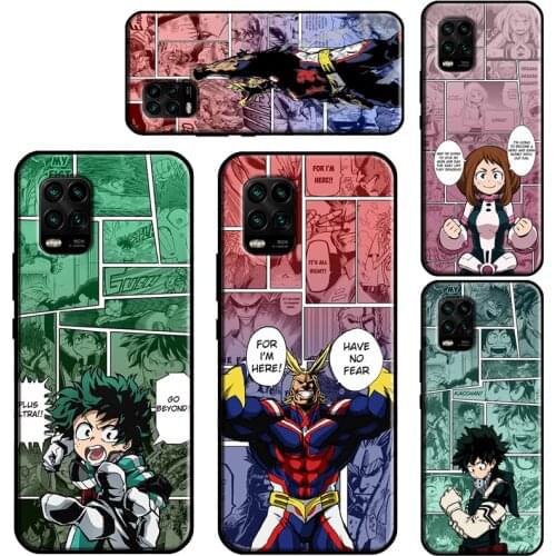 My Hero Academia Izuku Midoriya All Might Case For Xiaomi Mi 11 Lite 10 9T 10T Pro A3 11 Ultra POCO M3 X3 Pro F2 F3 Phone Fundas