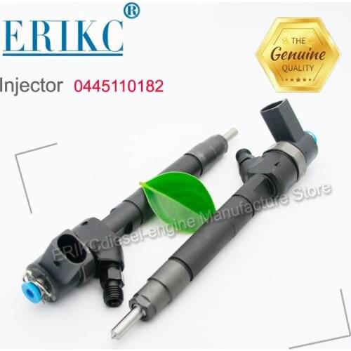 ERIKC nozzle injector 0445110182 diesel common rail injector assembly 0 445 110 182 fuel diesel injectors 0445 110 182